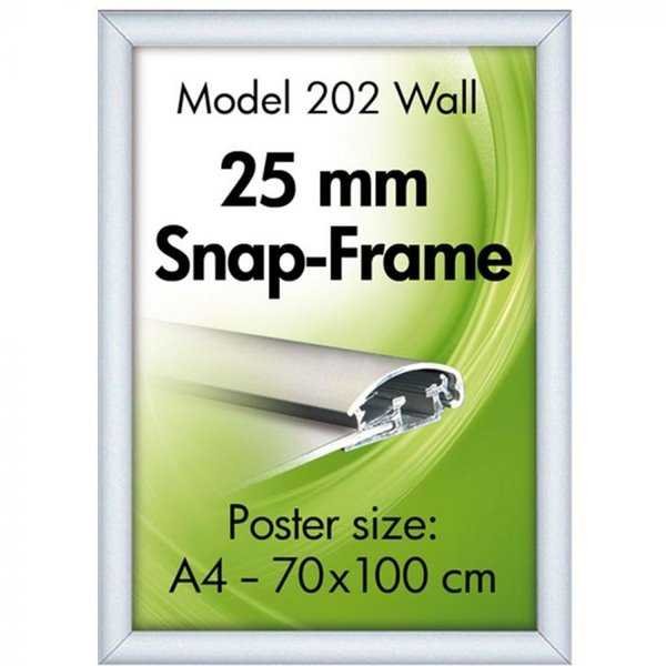 4770 - Klipsramme 21x30 cm snapframe (A4)