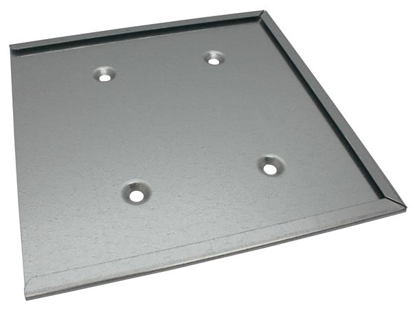 ADR-Ramme galvanisert stål 25 x 25 cm m/lås (varenr ADR-101)