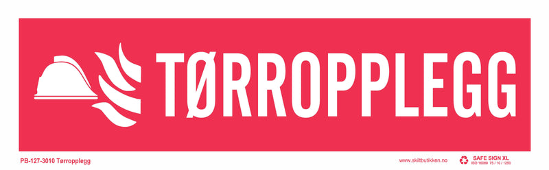 Tørropplegg, 30 x 10 cm, varenr PB 127-3010