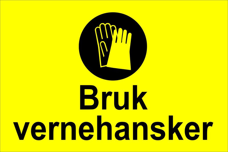 Bruk vernehansker, 30 x 20 cm