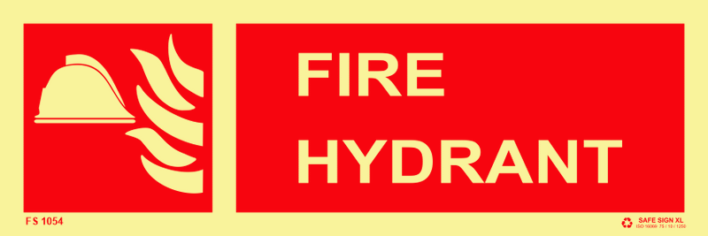 Fire hydrant, 30x10 cm