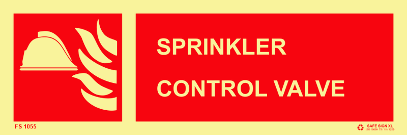 Sprinkler control valve, 30 x 10 cm