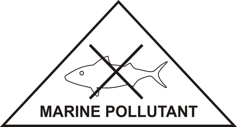 Marine pollutant, 10 x 10 cm, Rull a'250 stk