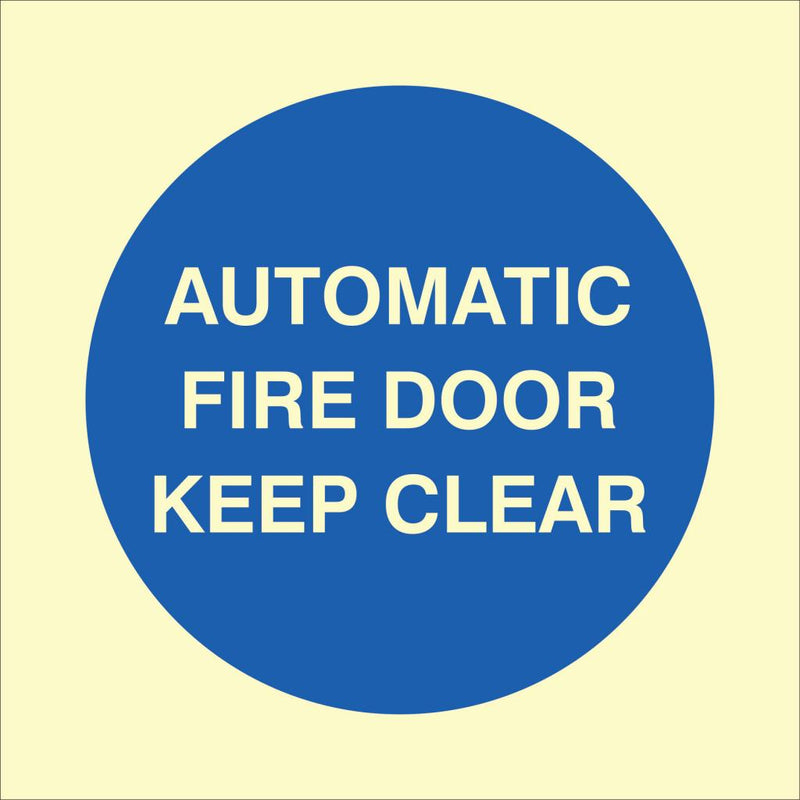 Automatic fire door, 15 x 15 cm