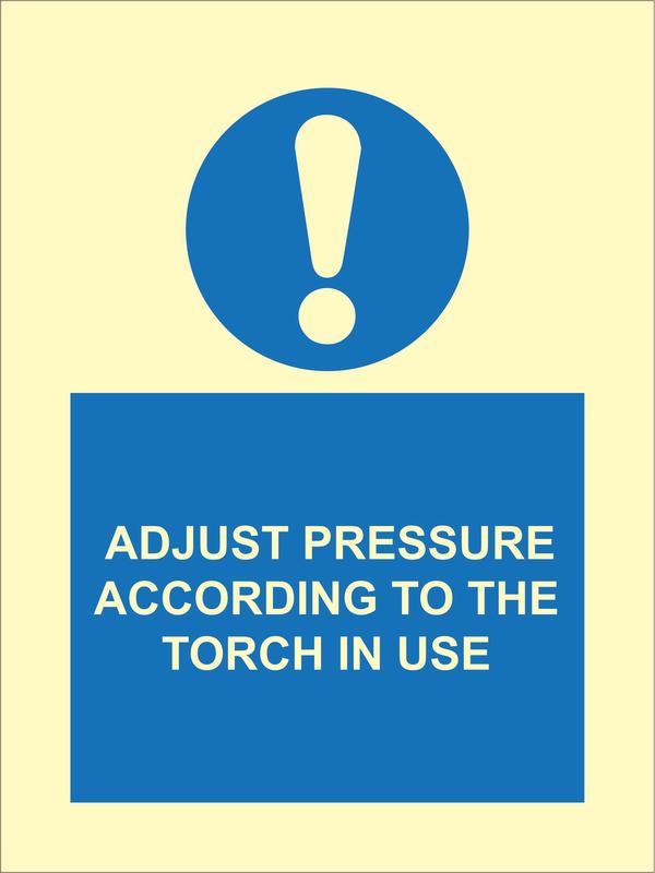 Adjust pressure, 15 x 20 cm