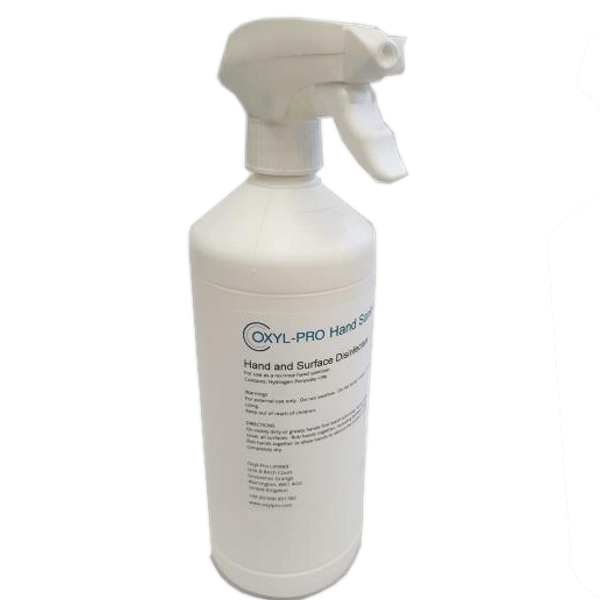 Desinfisering, Oxyl-Pro sprayflaske 1l