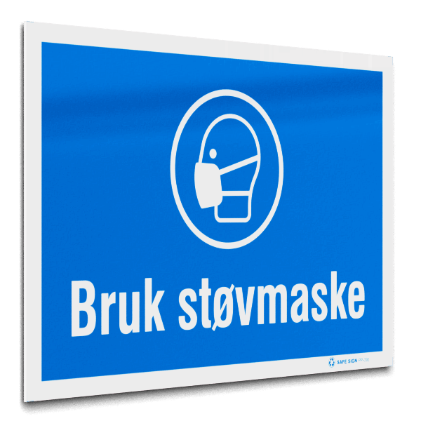 Bruk støvmaske, 30 x 20 cm