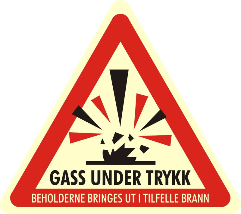 Gass under trykk 18 x 16 cm