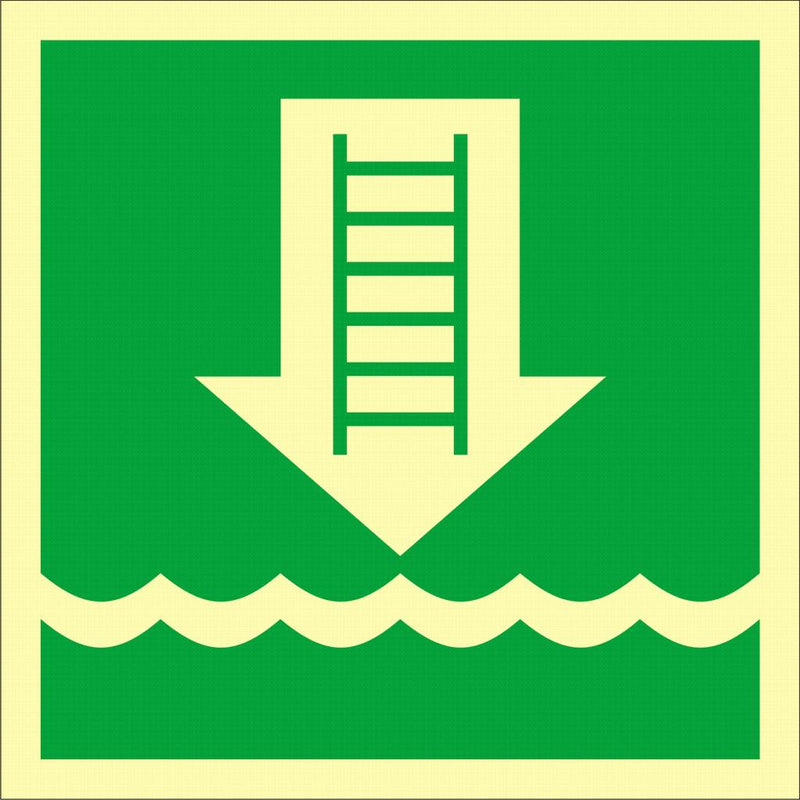Embarkation ladder, 15x15 cm art nr RS0024